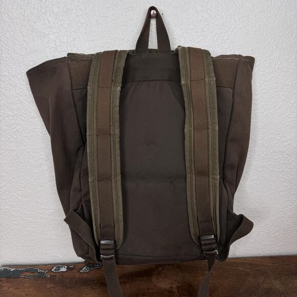 Vintage Filson Ranger Rucksack Backpack Otter Green Canvas CC Filson Workwear - Picture 2 of 16